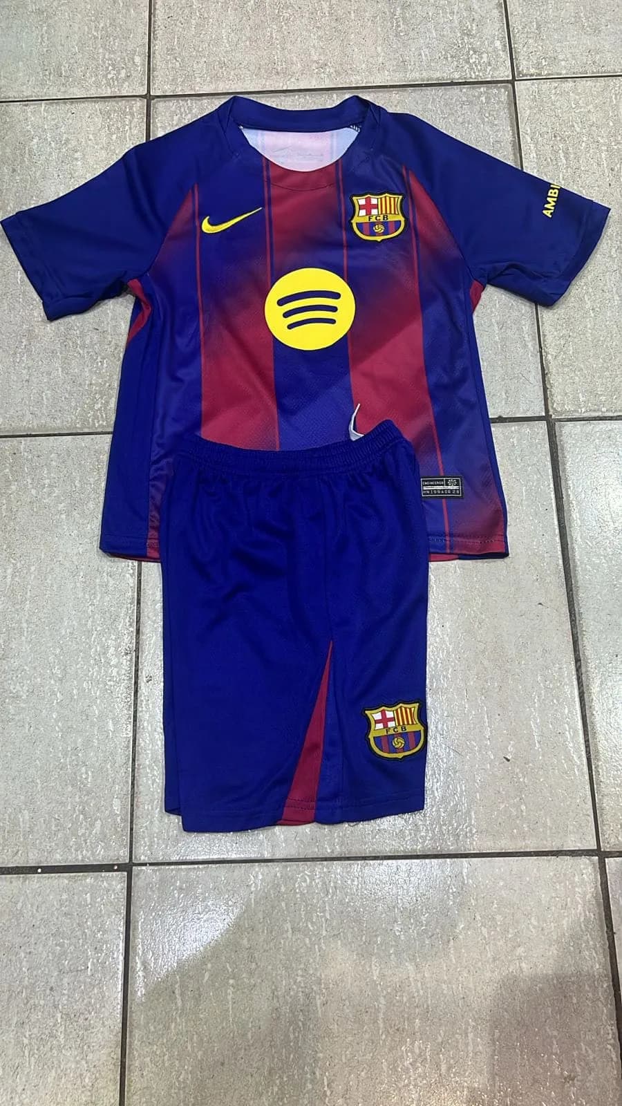 Barcelona Kid's Home Kit 25/26