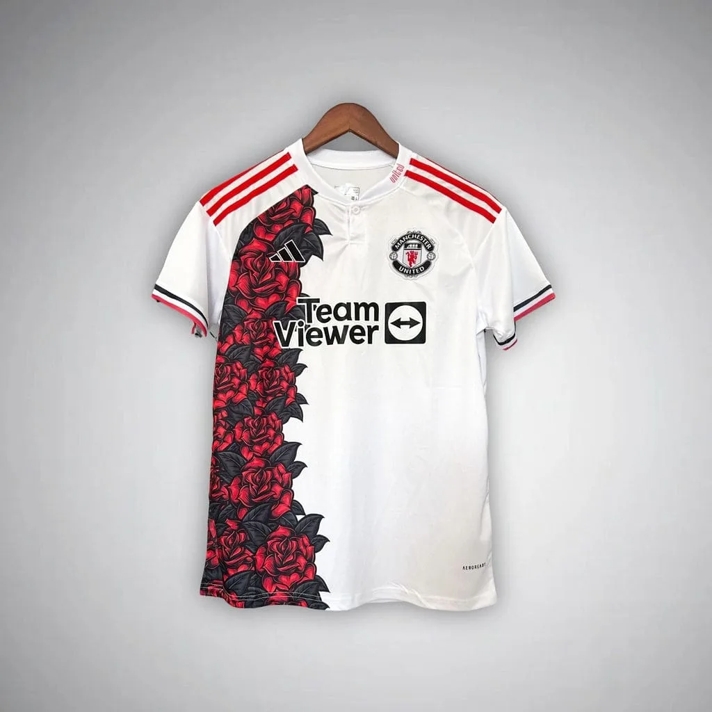 Manchester United Rose White Concept Kit