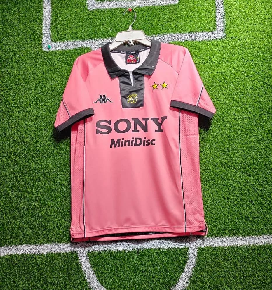 1997/98 Juventus Pink Centenary Jersey