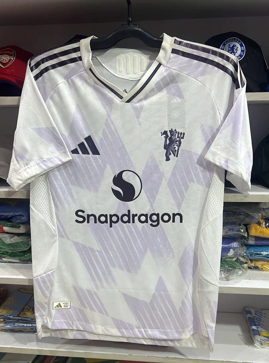 Manchester united Away Kit player version 2025/26